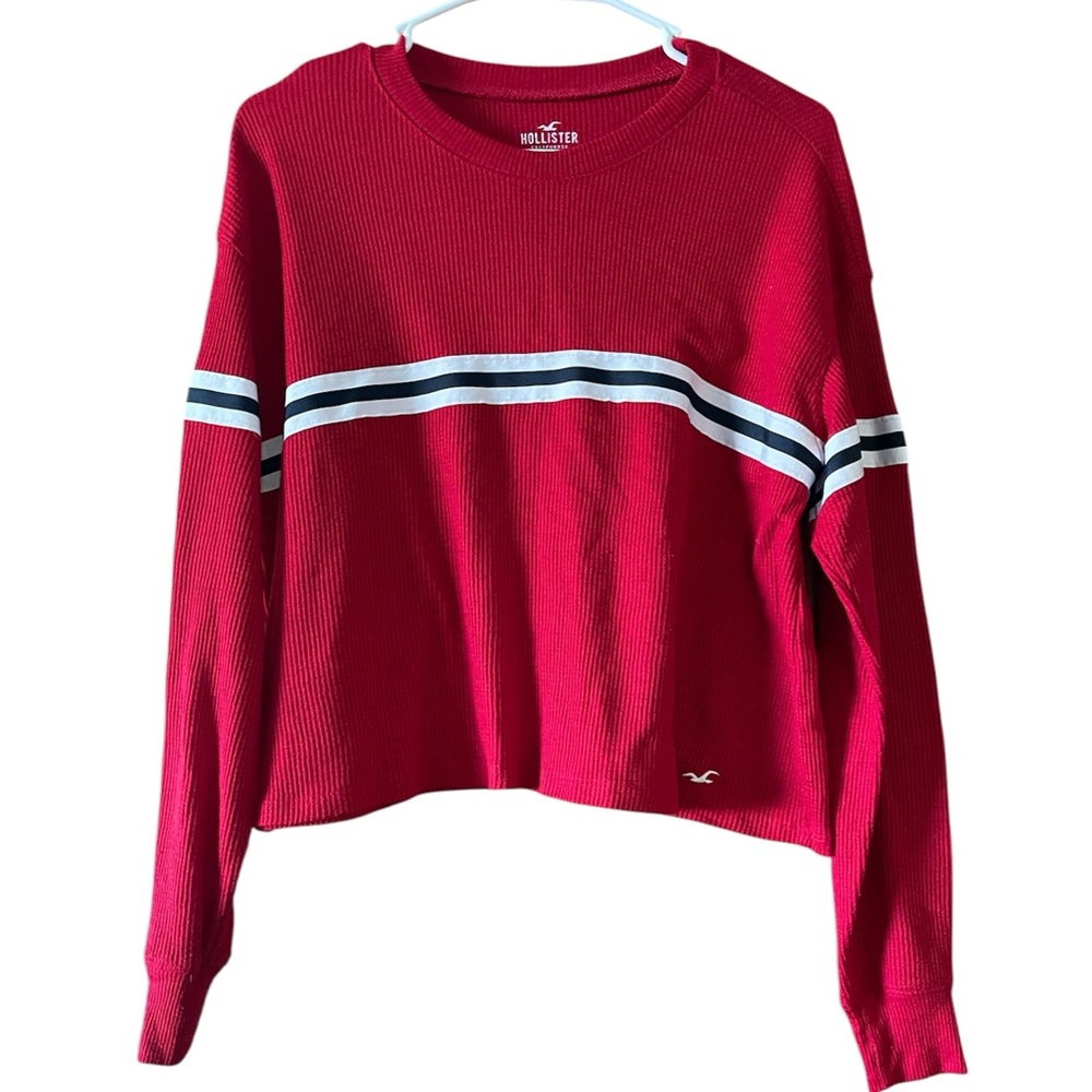Hollister Long Sleeve Striped Boyfriend
Tee